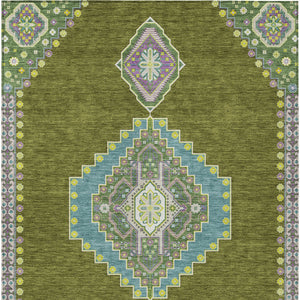 Homeroots 3' Black Gold And Gray Oriental Rug - Stylish Washable Indoor Outdoor Area Rug For Any Space 9' X 12' Polyester 598434