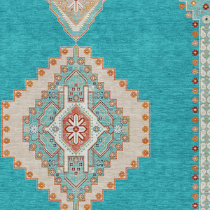 Homeroots 3' Black Gold And Gray Oriental Rug - Stylish Washable Indoor Outdoor Area Rug For Any Space 5' X 8' Polyester 598443