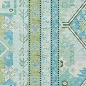 Homeroots 3' Black Ivory Copper Aztec Washable Indoor Outdoor Area Rug – Stylish, Durable, Easy Care Design 9' X 12' Polyester 598482