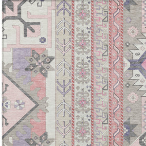 Homeroots 3' Black Ivory Copper Aztec Washable Indoor Outdoor Area Rug – Stylish, Durable, Easy Care Design 5' X 8' Polyester 598491