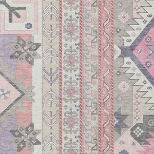 Homeroots 3' Black Ivory Copper Aztec Washable Indoor Outdoor Area Rug – Stylish, Durable, Easy Care Design 9' X 12' Polyester 598494