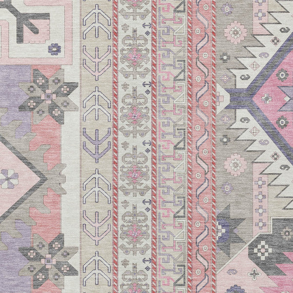 Homeroots 3' Black Ivory Copper Aztec Washable Indoor Outdoor Area Rug – Stylish, Durable, Easy Care Design 9' X 12' Polyester 598494