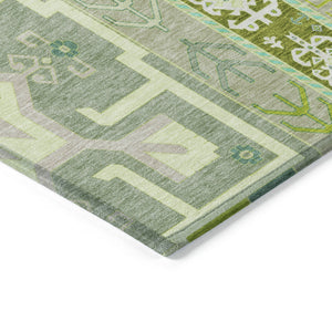 Homeroots 3' Black Ivory Copper Aztec Washable Indoor Outdoor Area Rug – Stylish, Durable, Easy Care Design 10' X 14' Polyester 598513