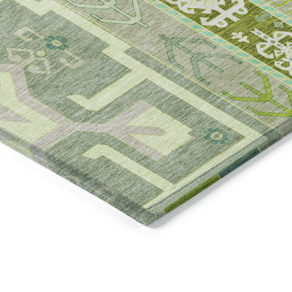 Homeroots 3' Black Ivory Copper Aztec Washable Indoor Outdoor Area Rug – Stylish, Durable, Easy Care Design 10' X 14' Polyester 598513