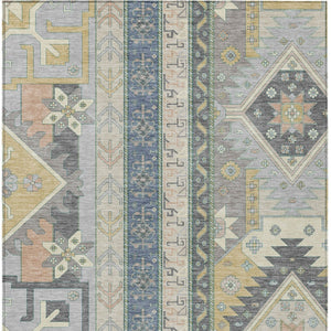 HomeRoots 5' Timeless Aztec-Inspired Washable Area Rug for Indoor & Outdoor Use – Durable & Stylish Design 10' X 14' 598519