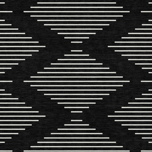 Homeroots 3' Beige And Ivory Geometric Washable Area Rug - Perfect For Indoor And Outdoor Spaces, Durable Design 5' X 8' Polyester 598533