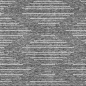 Homeroots 3' Beige And Ivory Geometric Washable Area Rug - Perfect For Indoor And Outdoor Spaces, Durable Design 3' X 5' Polyester 598544