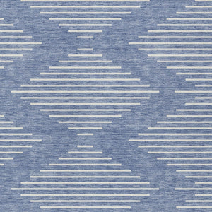 Homeroots 3' Beige And Ivory Geometric Washable Area Rug - Perfect For Indoor And Outdoor Spaces, Durable Design 5' X 8' Polyester 598551