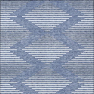 Homeroots 3' Beige And Ivory Geometric Washable Area Rug - Perfect For Indoor And Outdoor Spaces, Durable Design 10' X 14' Polyester 598555