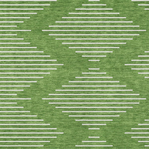 Homeroots 3' Beige And Ivory Geometric Washable Area Rug - Perfect For Indoor And Outdoor Spaces, Durable Design 3' X 5' Polyester 598562