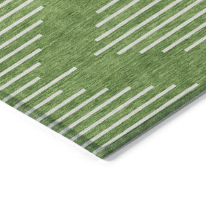 Homeroots 3' Beige And Ivory Geometric Washable Area Rug - Perfect For Indoor And Outdoor Spaces, Durable Design 8' X 10' Polyester 598565