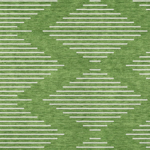 Homeroots 3' Beige And Ivory Geometric Washable Area Rug - Perfect For Indoor And Outdoor Spaces, Durable Design 9' X 12' Polyester 598566