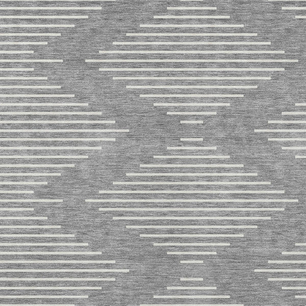 Homeroots 3' Beige And Ivory Geometric Washable Area Rug - Perfect For Indoor And Outdoor Spaces, Durable Design 3' X 5' Polyester 598574