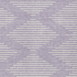 Homeroots 3' Beige And Ivory Geometric Washable Area Rug - Perfect For Indoor And Outdoor Spaces, Durable Design 3' X 5' Polyester 598586