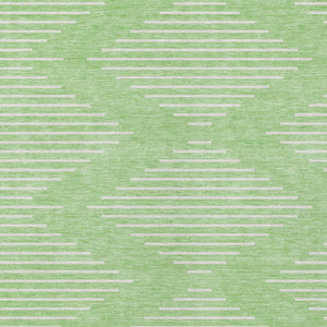 Homeroots 3' Beige And Ivory Geometric Washable Area Rug - Perfect For Indoor And Outdoor Spaces, Durable Design 3' X 5' Polyester 598592