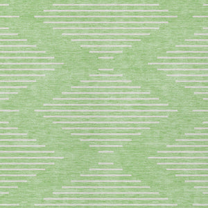 Homeroots 3' Beige And Ivory Geometric Washable Area Rug - Perfect For Indoor And Outdoor Spaces, Durable Design 9' X 12' Polyester 598596