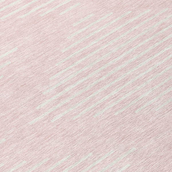 Homeroots 3' Beige And Ivory Geometric Washable Area Rug - Perfect For Indoor And Outdoor Spaces, Durable Design 8' Round Polyester 598606