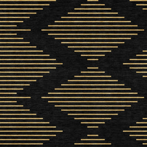 Homeroots 3' Aqua And Green Geometric Washable Area Rug For Indoor And Outdoor Spaces – Durable And Stylish Decor 3' X 5' Polyester 598722