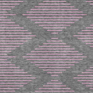 Homeroots 3' Aqua And Green Geometric Washable Area Rug For Indoor And Outdoor Spaces – Durable And Stylish Decor 3' X 5' Polyester 598746