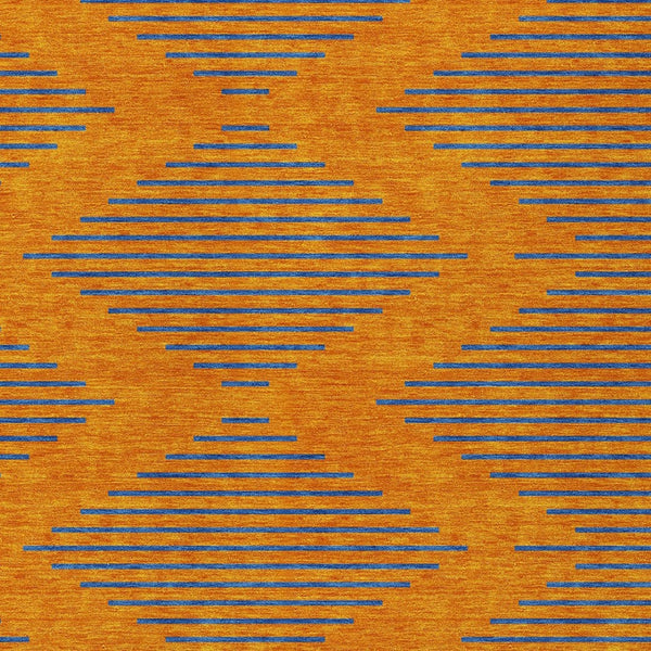 Homeroots 3' Aqua And Green Geometric Washable Area Rug For Indoor And Outdoor Spaces – Durable And Stylish Decor 3' X 5' Polyester 598764