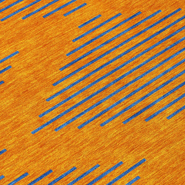 Homeroots 3' Aqua And Green Geometric Washable Area Rug For Indoor And Outdoor Spaces – Durable And Stylish Decor 5' X 8' Polyester 598765