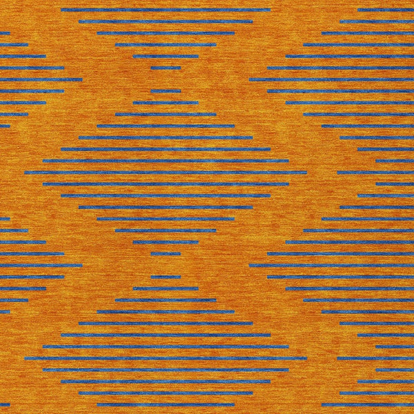 Homeroots 3' Aqua And Green Geometric Washable Area Rug For Indoor And Outdoor Spaces – Durable And Stylish Decor 9' X 12' Polyester 598768