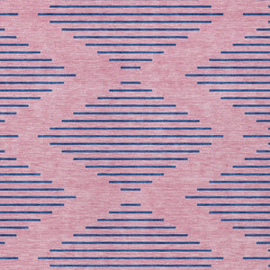 Homeroots 3' Aqua And Green Geometric Washable Area Rug For Indoor And Outdoor Spaces – Durable And Stylish Decor 9' X 12' Polyester 598774