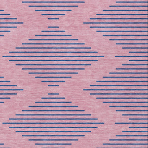 Homeroots 3' Aqua And Green Geometric Washable Area Rug For Indoor And Outdoor Spaces – Durable And Stylish Decor 10' X 14' Polyester 598775