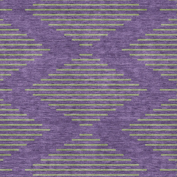 Homeroots 3' Aqua And Green Geometric Washable Area Rug For Indoor And Outdoor Spaces – Durable And Stylish Decor 3' X 5' Polyester 598776