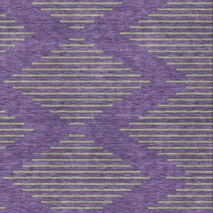 Homeroots 3' Aqua And Green Geometric Washable Area Rug For Indoor And Outdoor Spaces – Durable And Stylish Decor 9' X 12' Polyester 598780