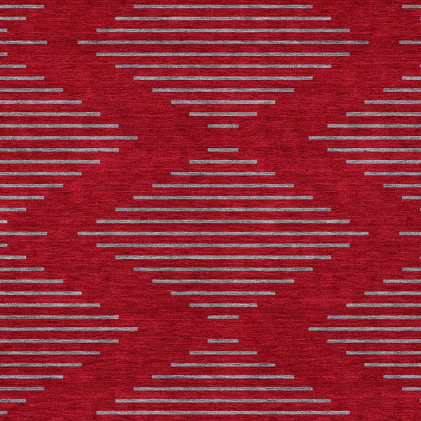 Homeroots 3' Aqua And Green Geometric Washable Area Rug For Indoor And Outdoor Spaces – Durable And Stylish Decor 5' X 8' Polyester 598783