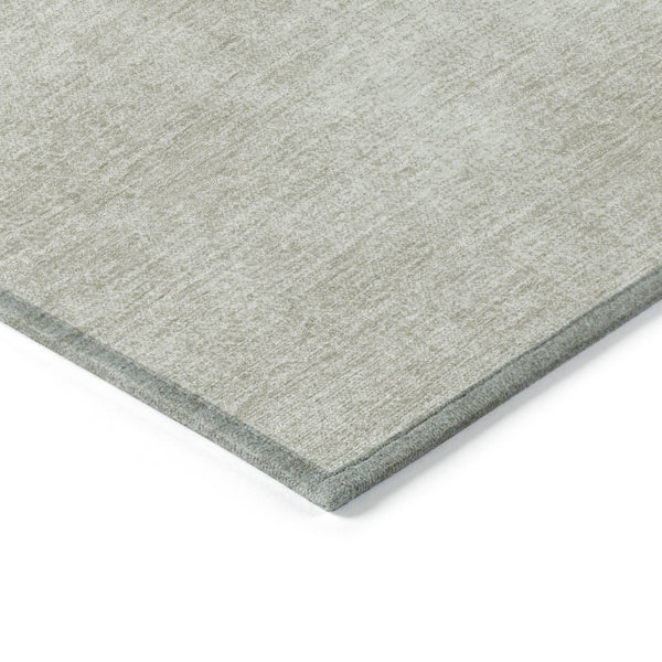 Homeroots 3' Beige Washable Indoor Outdoor Area Rug - Durable, Stain Resistant, Perfect For High Traffic Spaces 5' X 8' Polyester 598795