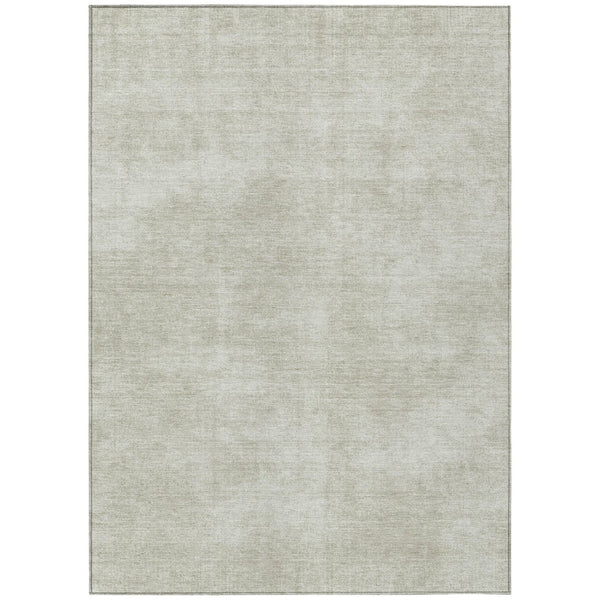 HomeRoots 5' Beige Washable Area Rug for Indoor and Outdoor Spaces - Durable, Stylish, Easy-Care Design 8' X 10' 598797
