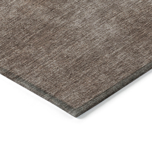Homeroots 3' Beige Washable Indoor Outdoor Area Rug - Durable, Stain Resistant, Perfect For High Traffic Spaces 5' X 8' Polyester 598801