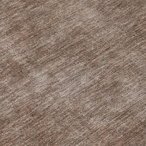 Homeroots 3' Beige Washable Indoor Outdoor Area Rug - Durable, Stain Resistant, Perfect For High Traffic Spaces 8' Round Polyester 598802