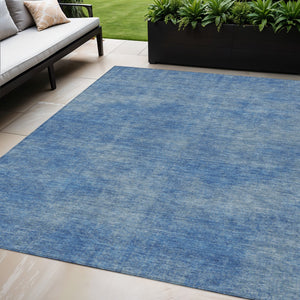 Homeroots 3' Beige Washable Indoor Outdoor Area Rug - Durable, Stain Resistant, Perfect For High Traffic Spaces 5' X 8' Polyester 598807