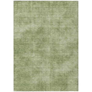 HomeRoots 5' Green Washable Area Rug for Indoor & Outdoor Use – Stylish, Durable, Stain-Resistant Design 5' X 8' 598819