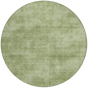 Homeroots 3' Beige Washable Indoor Outdoor Area Rug - Durable, Stain Resistant, Perfect For High Traffic Spaces 8' Round Polyester 598820