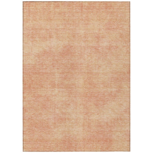 HomeRoots 5' Versatile Peach Washable Area Rug for Indoor & Outdoor Use - Durable, Stylish, Easy Care Solution 10' X 14' 598841