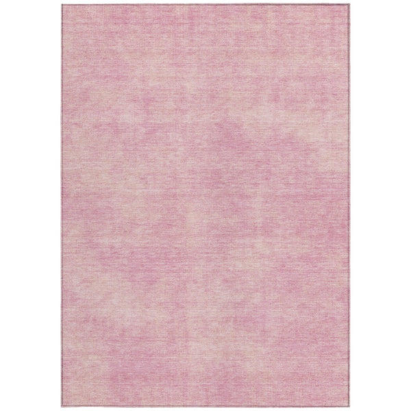 Homeroots 3' Beige Washable Indoor Outdoor Area Rug - Durable, Stain Resistant, Perfect For High Traffic Spaces 8' X 10' Polyester 598845