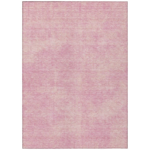 HomeRoots 5' Pink Washable Area Rug - Soft, Stain-Resistant Design for Indoor & Outdoor Spaces, Easy Care! 10' X 14' 598847