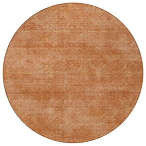 Homeroots 3' Beige Washable Indoor Outdoor Area Rug - Durable, Stain Resistant, Perfect For High Traffic Spaces 8' Round Polyester 598850