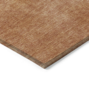 Homeroots 3' Beige Washable Indoor Outdoor Area Rug - Durable, Stain Resistant, Perfect For High Traffic Spaces 9' X 12' Polyester 598852