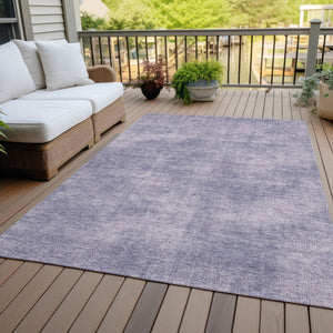 Homeroots 3' Beige Washable Indoor Outdoor Area Rug - Durable, Stain Resistant, Perfect For High Traffic Spaces 8' X 10' Polyester 598857