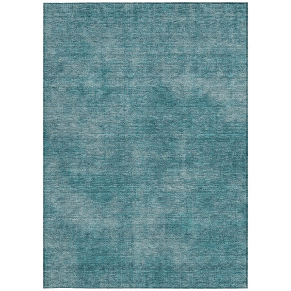 Homeroots 3' Beige Washable Indoor Outdoor Area Rug - Durable, Stain Resistant, Perfect For High Traffic Spaces 3' X 5' Polyester 598860