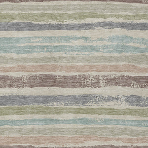 Homeroots 3' Stylish Washable Indoor Outdoor Area Rug In Beige, Brown, And Gray For Versatile Home Use 3' X 5' Polyester 598866