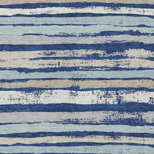 Homeroots 3' Stylish Washable Indoor Outdoor Area Rug In Beige, Brown, And Gray For Versatile Home Use 10' X 14' Polyester 598913