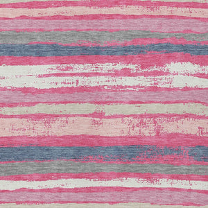 Homeroots 3' Stylish Washable Indoor Outdoor Area Rug In Beige, Brown, And Gray For Versatile Home Use 8' X 10' Polyester 598917