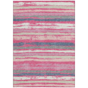 Homeroots 3' Stylish Washable Indoor Outdoor Area Rug In Beige, Brown, And Gray For Versatile Home Use 10' X 14' Polyester 598919