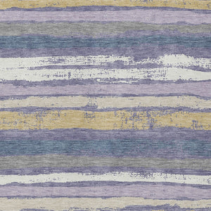 Homeroots 3' Stylish Washable Indoor Outdoor Area Rug In Beige, Brown, And Gray For Versatile Home Use 5' X 8' Polyester 598921